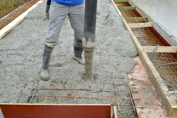 Concrete Base Construction in Lodi