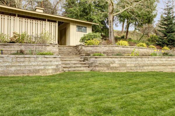 Retaining Wall Construction in Lodi