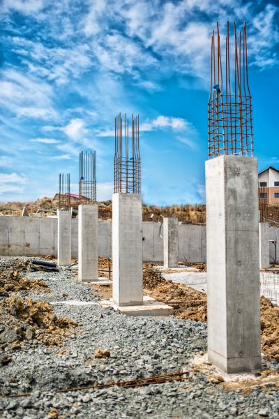 Concrete Footer Pouring in Lodi