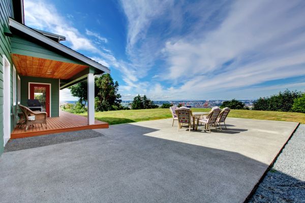 Backyard Concrete Paving in Lodi