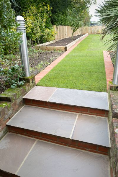 Backyard Steps Installation in Lodi
