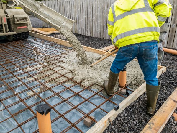 Basement Slab Pouring in Lodi