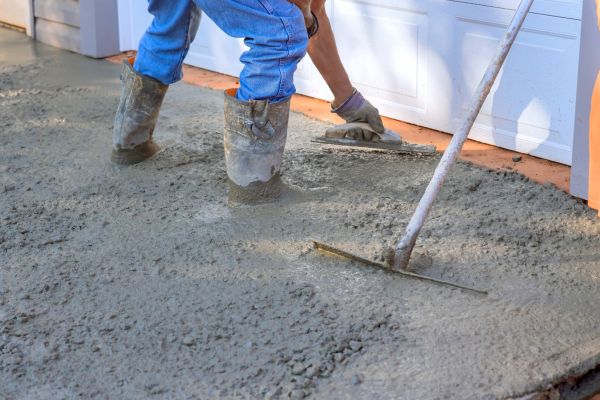 Driveway Slab Construction in Lodi