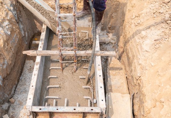Cement Foundation Pouring in Lodi