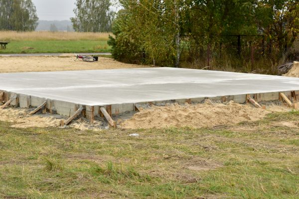 Garage Foundation Building in Lodi