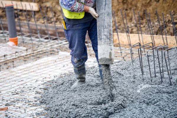 Cabin Foundation Pouring in Lodi
