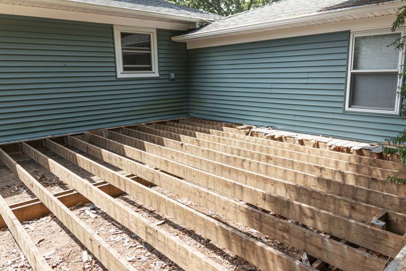 Deck Footing Construction